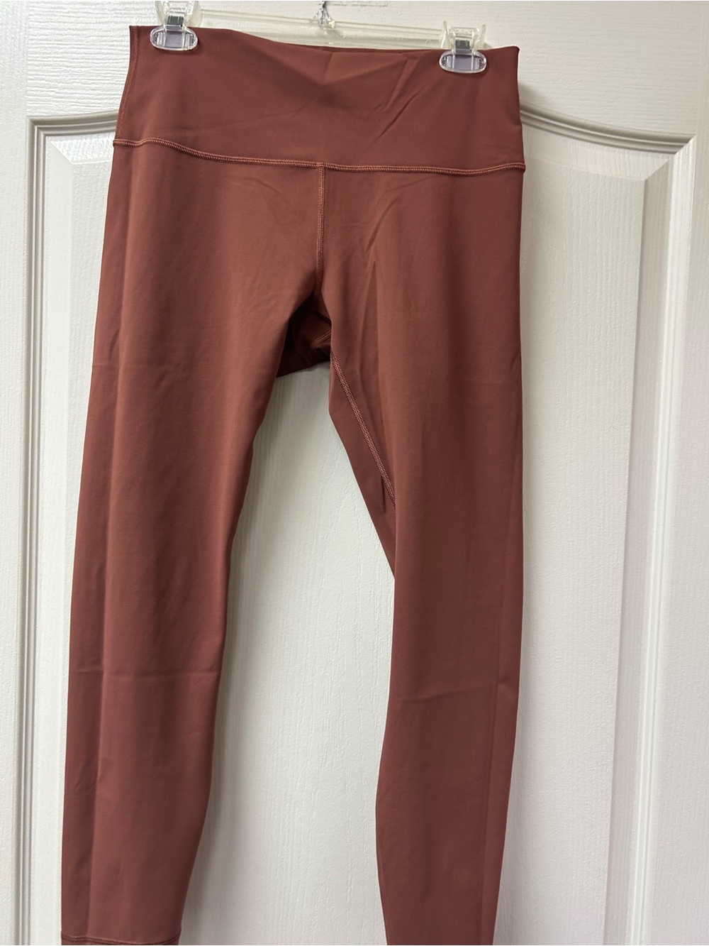 lululemon athletica Rust-Colored High-Rise Leggings